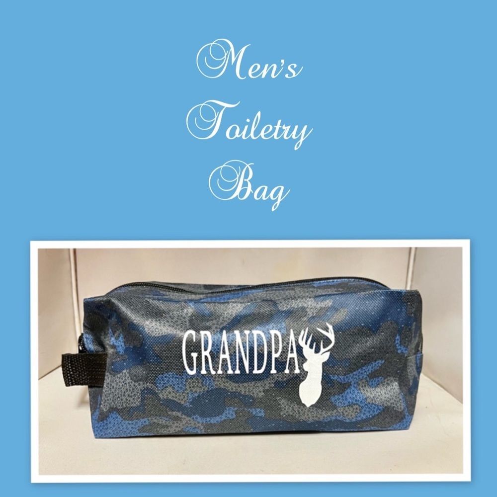 Men’s Travel Bag, Father’s Day Gift, Men’s Toiletry Bag